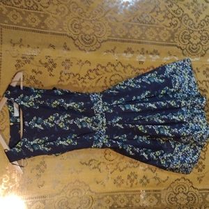 Closet brand floral skater dress